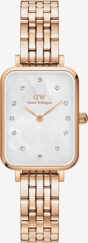 Orologio analogico ' QUADRO 5-LINK ' di Daniel Wellington in oro: frontale