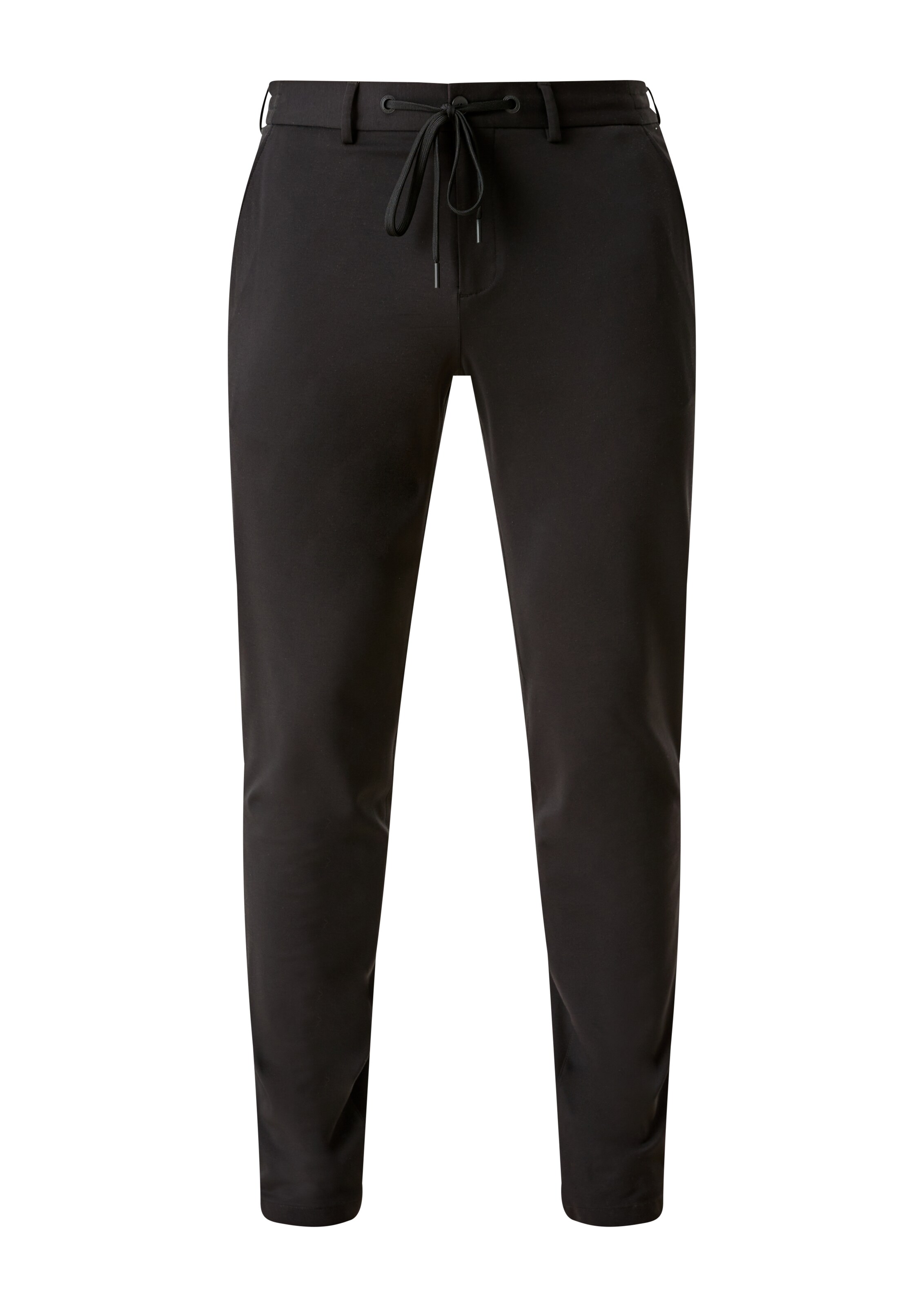 s.Oliver BLACK LABEL Slimfit Hose in Schwarz: Vorderseite
