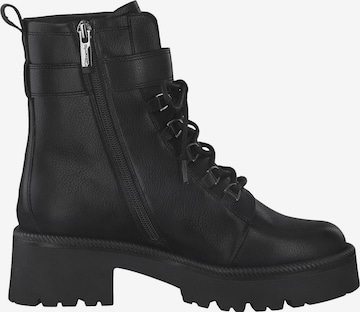 TAMARIS Lace-Up Ankle Boots in Black