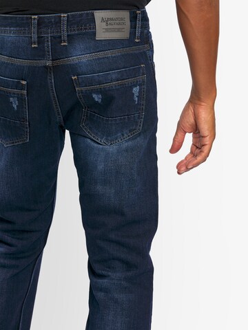 Alessandro Salvarini Regular Jeans 'Carlo ' in Blau