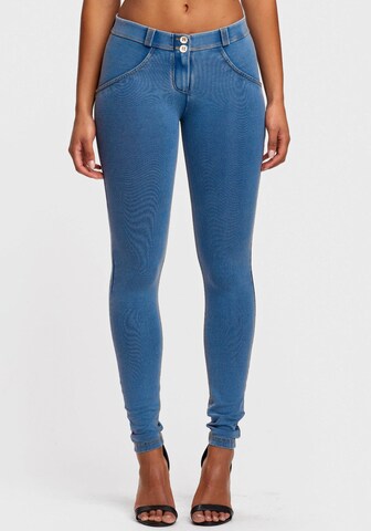 Freddy Skinny Jeggings in Blue: front