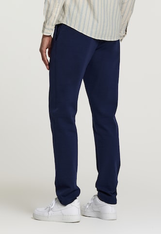 Shiwi Regular Trousers 'Hudson' in Blue