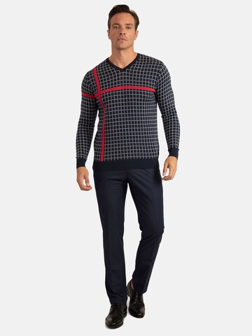 Jacey Quinn Sweater 'Cristofer' in Blue