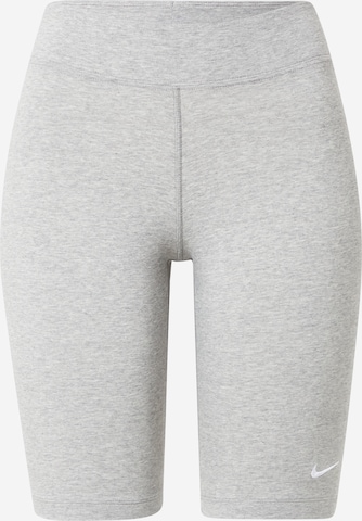 Nike SportswearSkinny Tajice 'Essential' - siva boja: prednji dio