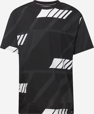 Tricou 'AMG Statement' de la PUMA pe negru: față