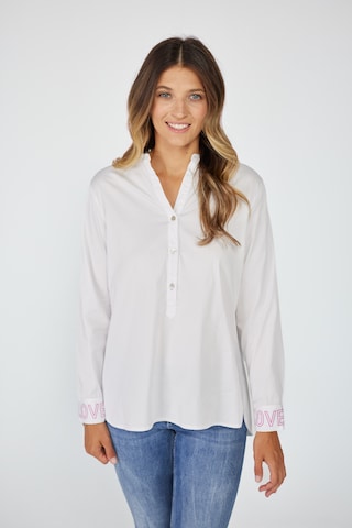 LIEBLINGSSTÜCK Blouse in White: front