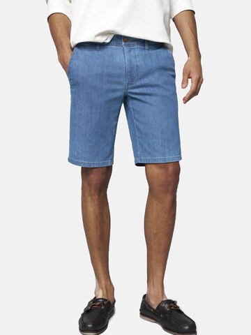 MEYER Regular Broek in Blauw: voorkant