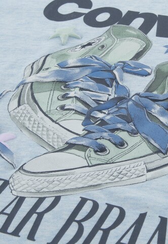 CONVERSE Bluser & t-shirts 'RIBBON CHUCK' i blå