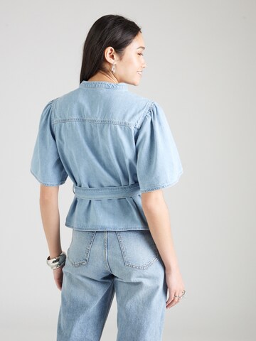 Camicia da donna 'Ingrid Lis' di MSCH COPENHAGEN in blu