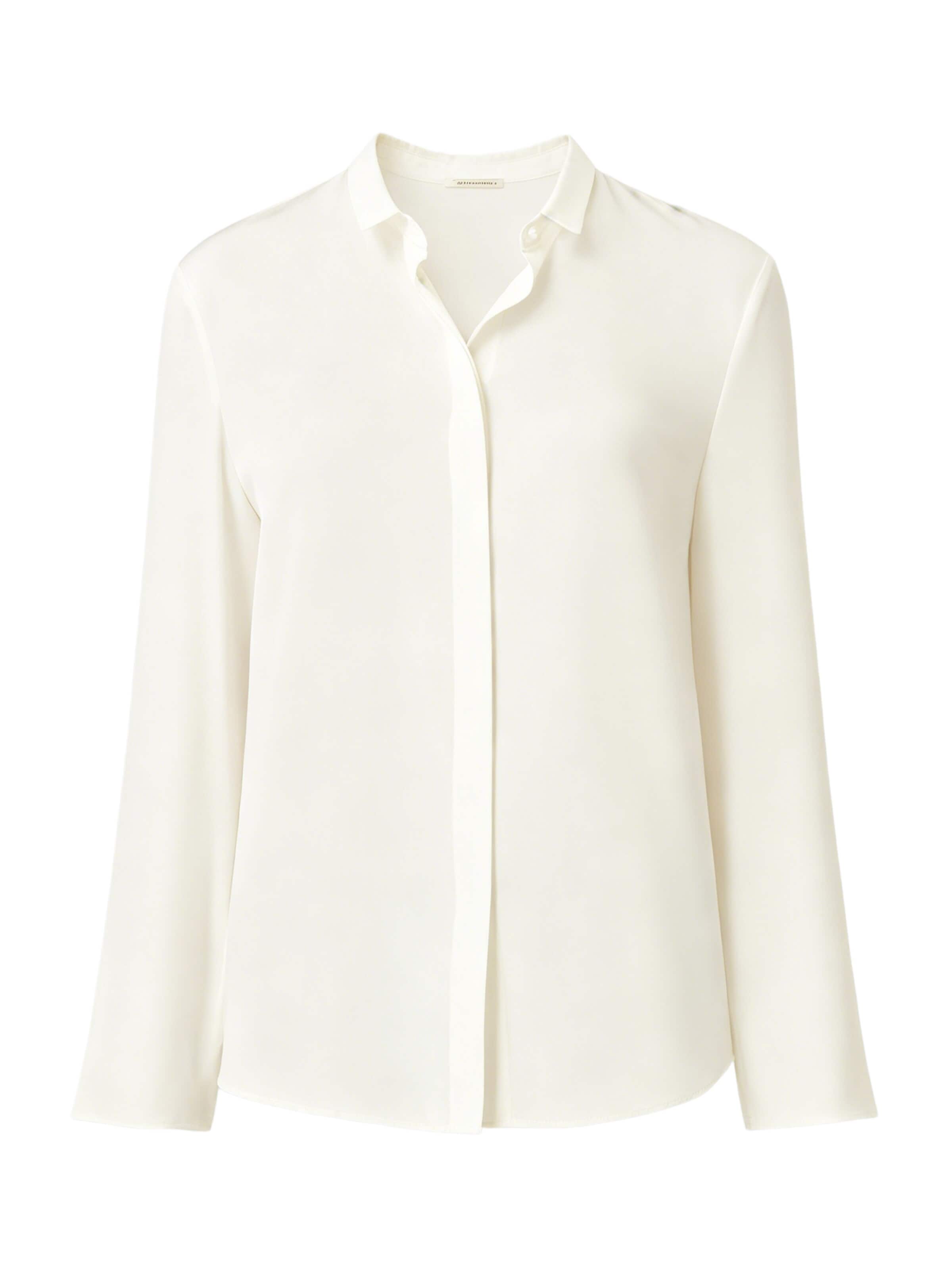 Lilysilk Blouse in Wit: voorkant