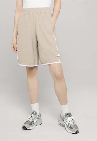 Loosefit Pantalon 'Amelie' Pegador en gris : devant