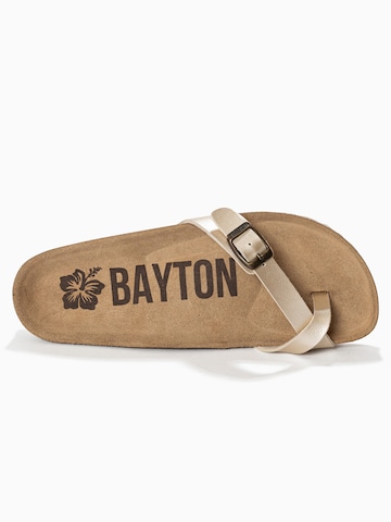 Bayton T-bar sandals 'JUNON' in Gold