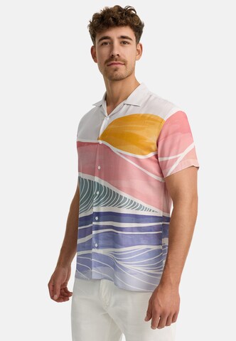 INDICODE JEANS Regular fit Button Up Shirt ' Milky ' in Mixed colors