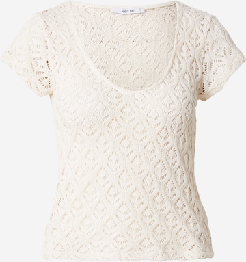 bēšs ABOUT YOU Džemperis 'Elmira': no priekšpuses