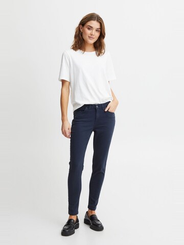 Fransa Slimfit Jeans 'Fotwill' in Blau