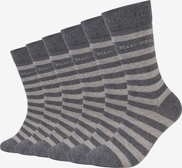Chaussettes Marc O'Polo en gris : devant