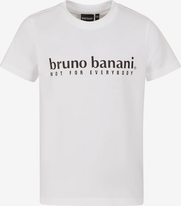 Bruno Banani Shirt in Wit: voorkant