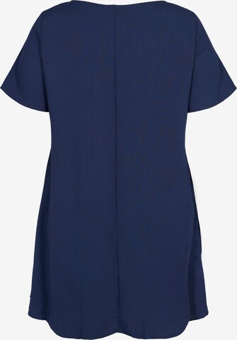 Zizzi Summer Dress 'Vmacy' in Blue