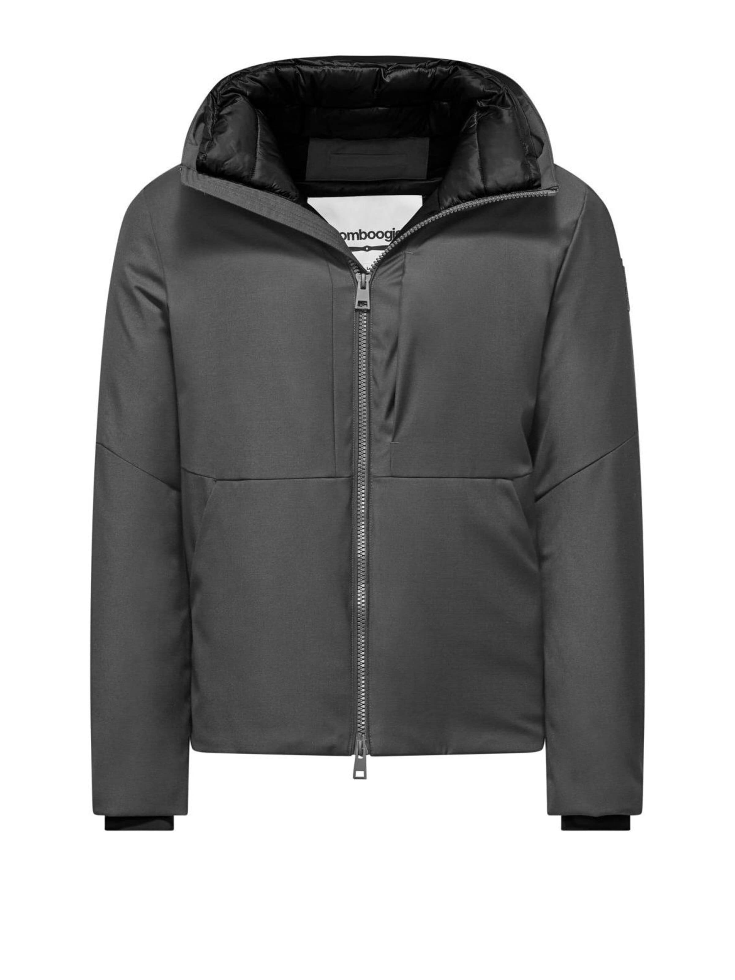 BOMBOOGIE Winter jacket in Grey: front