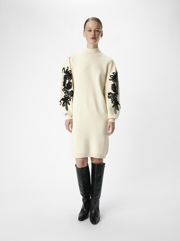 Robe 'JOANA' OBJECT en beige
