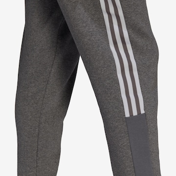 ADIDAS SPORTSWEAR Tapered Workout Pants 'Tiro 21' in Grey