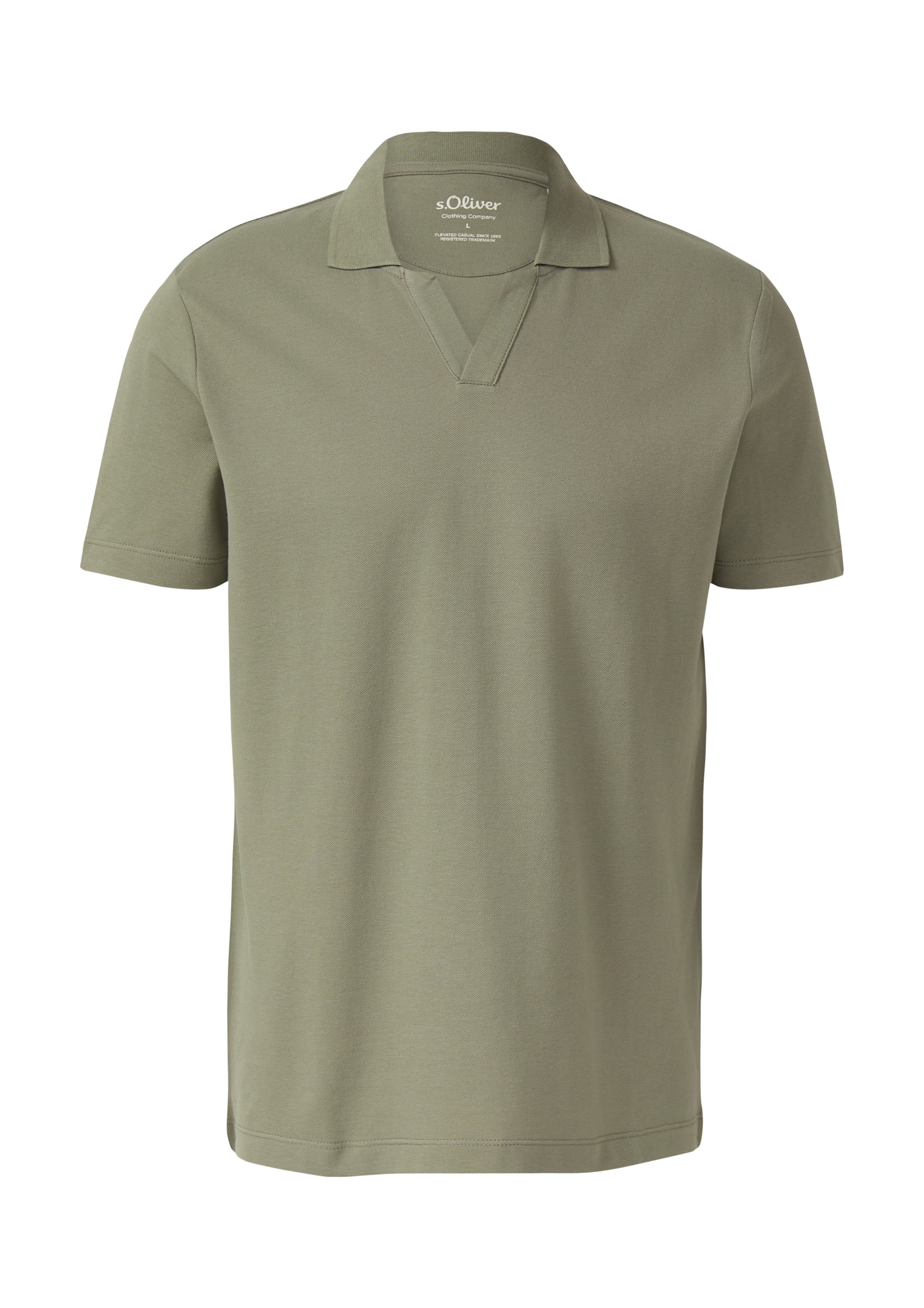 T-Shirt s.Oliver en vert : devant