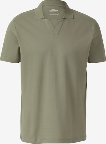 T-Shirt s.Oliver en vert : devant