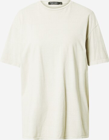 Nasty Gal Shirt in Beige: front