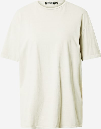 Nasty Gal T-shirt en crème / bourgogne, Vue avec produit