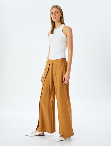 Koton Wide leg Pants in Brown