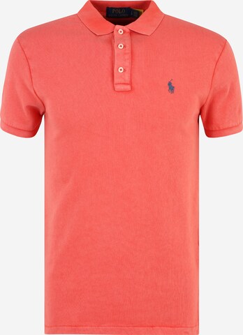 T-Shirt Polo Ralph Lauren en rouge : devant