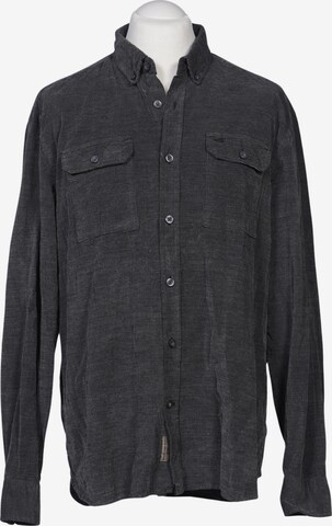 CAMEL ACTIVE Button Up Shirt in XL in Grey: front