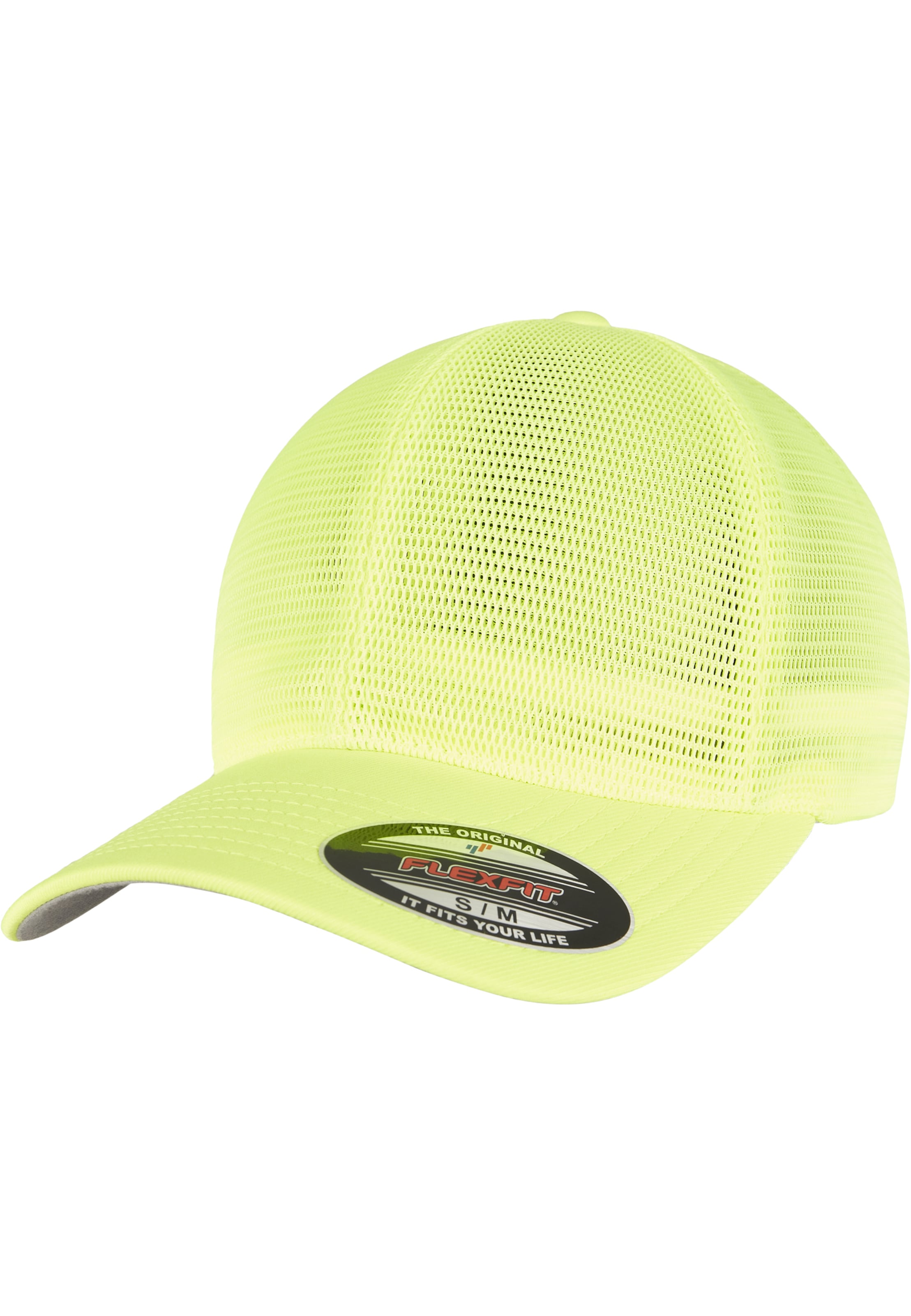Flexfit Cap in Gelb: Vorderseite