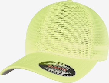 Casquette Flexfit en jaune : devant