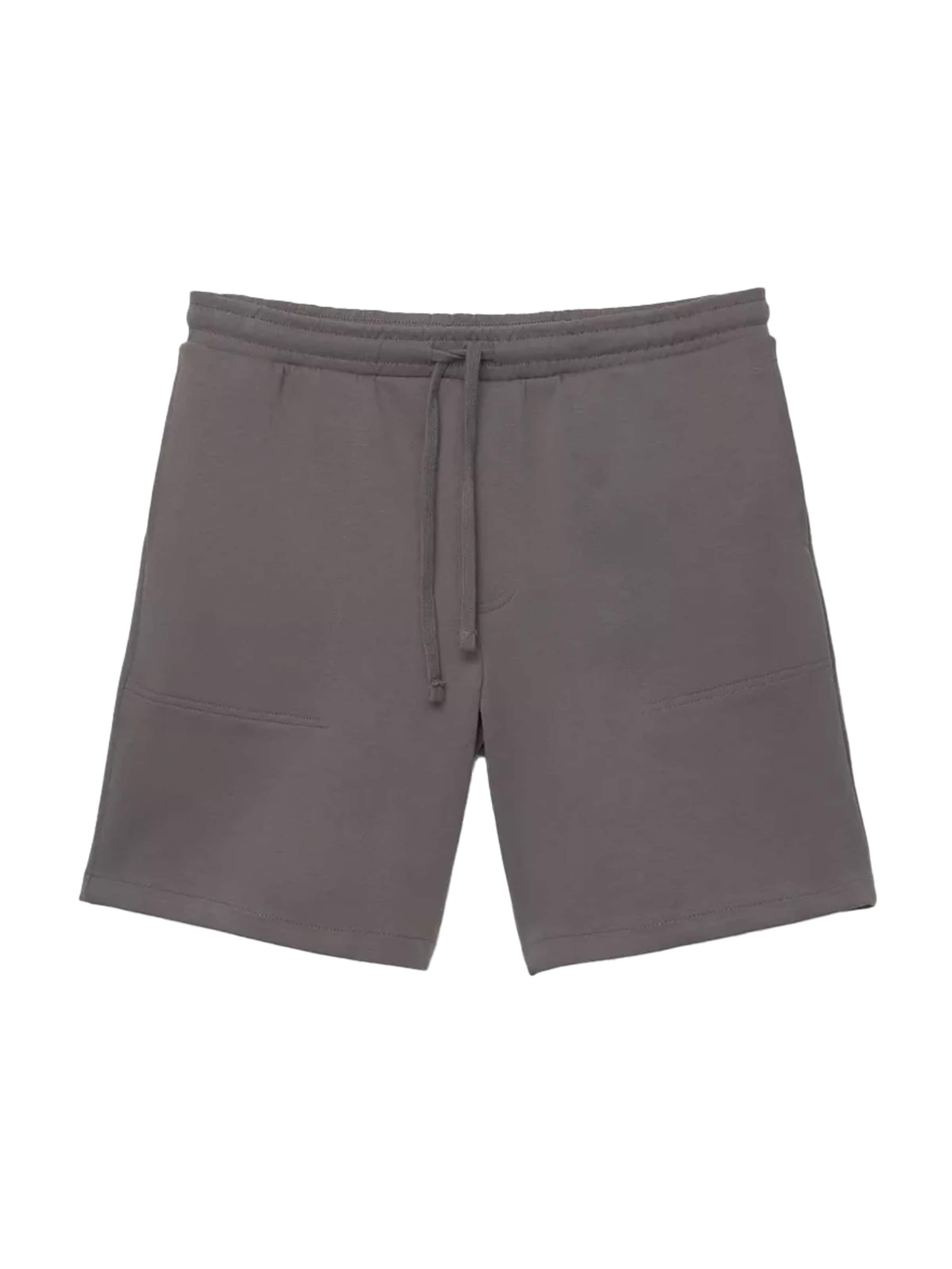 Pull&Bear Loosefit Nadrág - szürke: elől