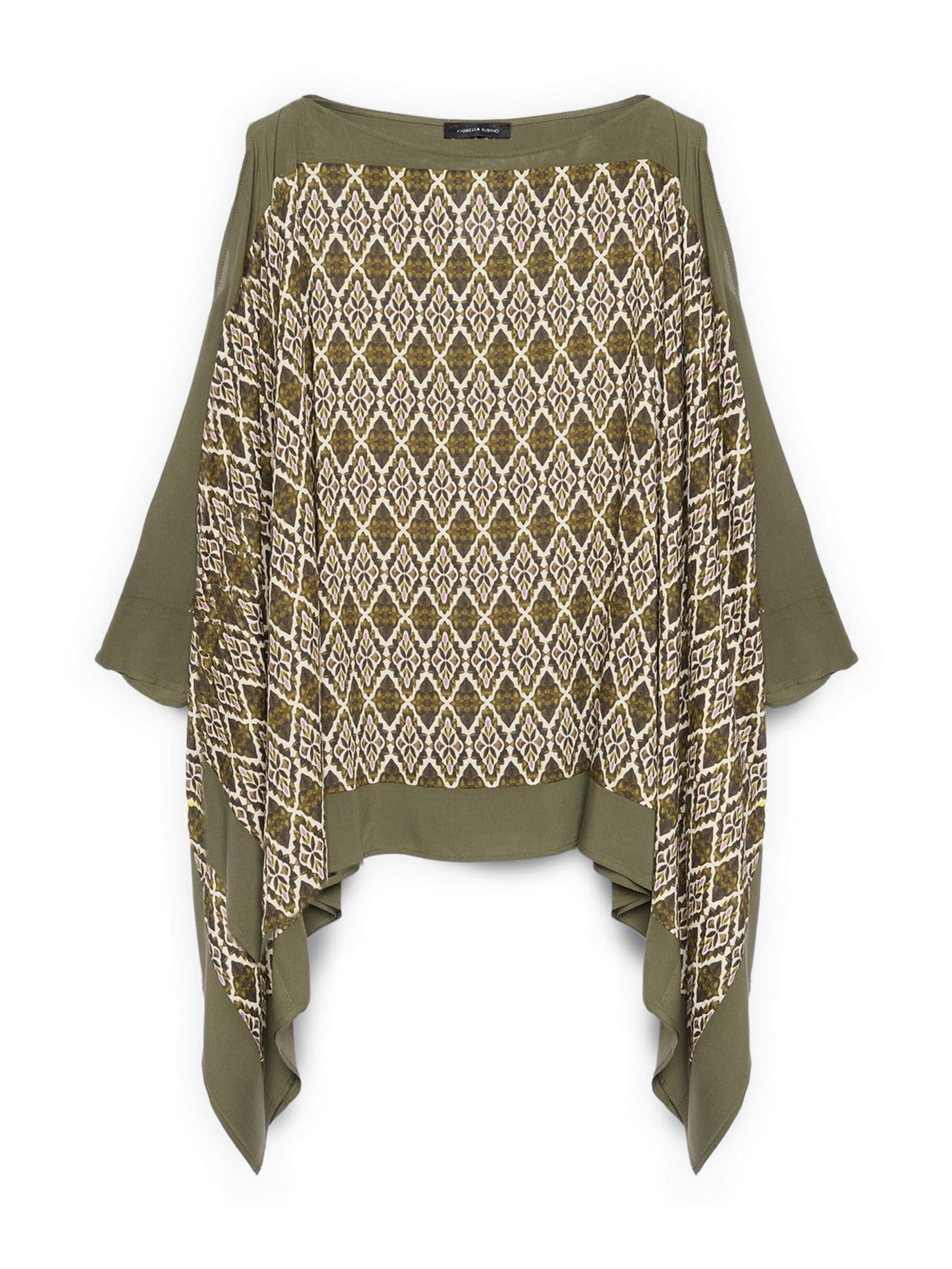 Kimono Fiorella Rubino en vert : devant