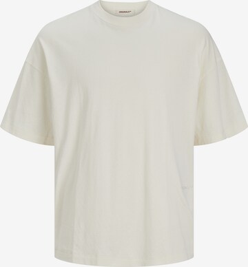 T-Shirt 'Milos' JACK & JONES en beige : devant