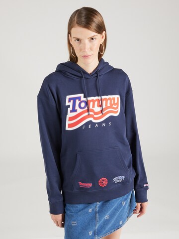 Tommy Jeans Sweatshirt i blå: forside