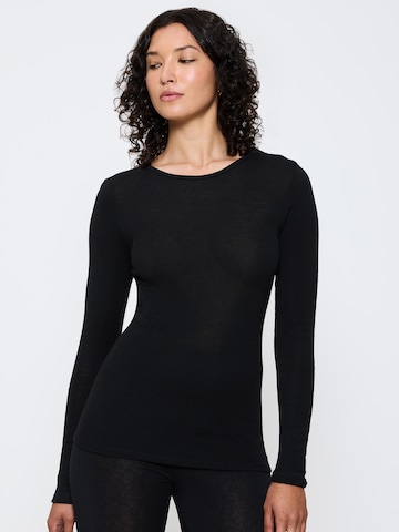 TRIUMPH - Camiseta ' Beauty Layers ' en negro: frente