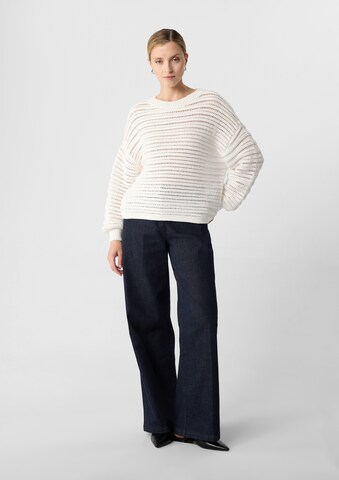 Pull-over COMMA en blanc