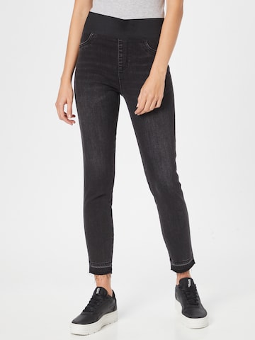 Freequent Skinny Jeggings 'SHANTAL' in Schwarz: predná strana