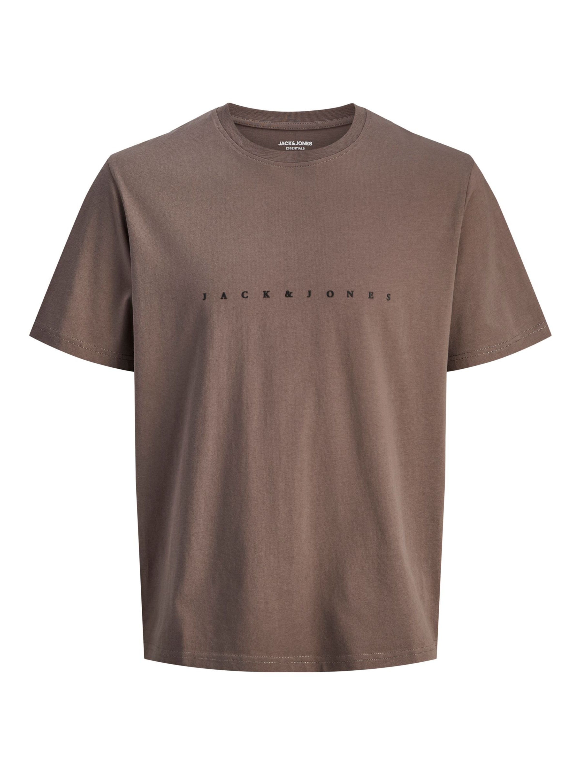 Maglietta di JACK & JONES in marrone: frontale