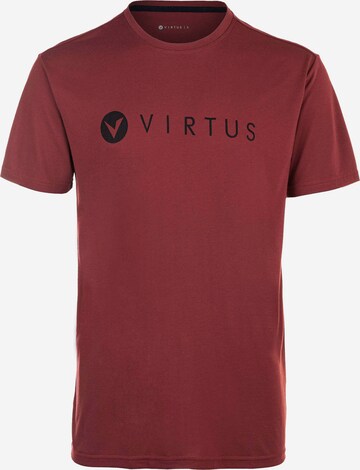 Virtus Shirt 'EDWARDO' in Rood: voorkant