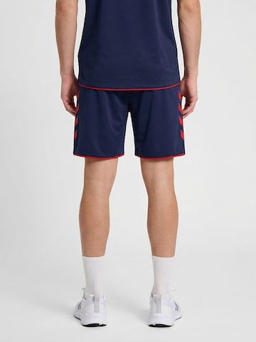 Hummel Regular Sportbroek 'Core 2.0' in Blauw