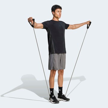 ADIDAS PERFORMANCE Regular Workout Pants 'Essentials' in Grey