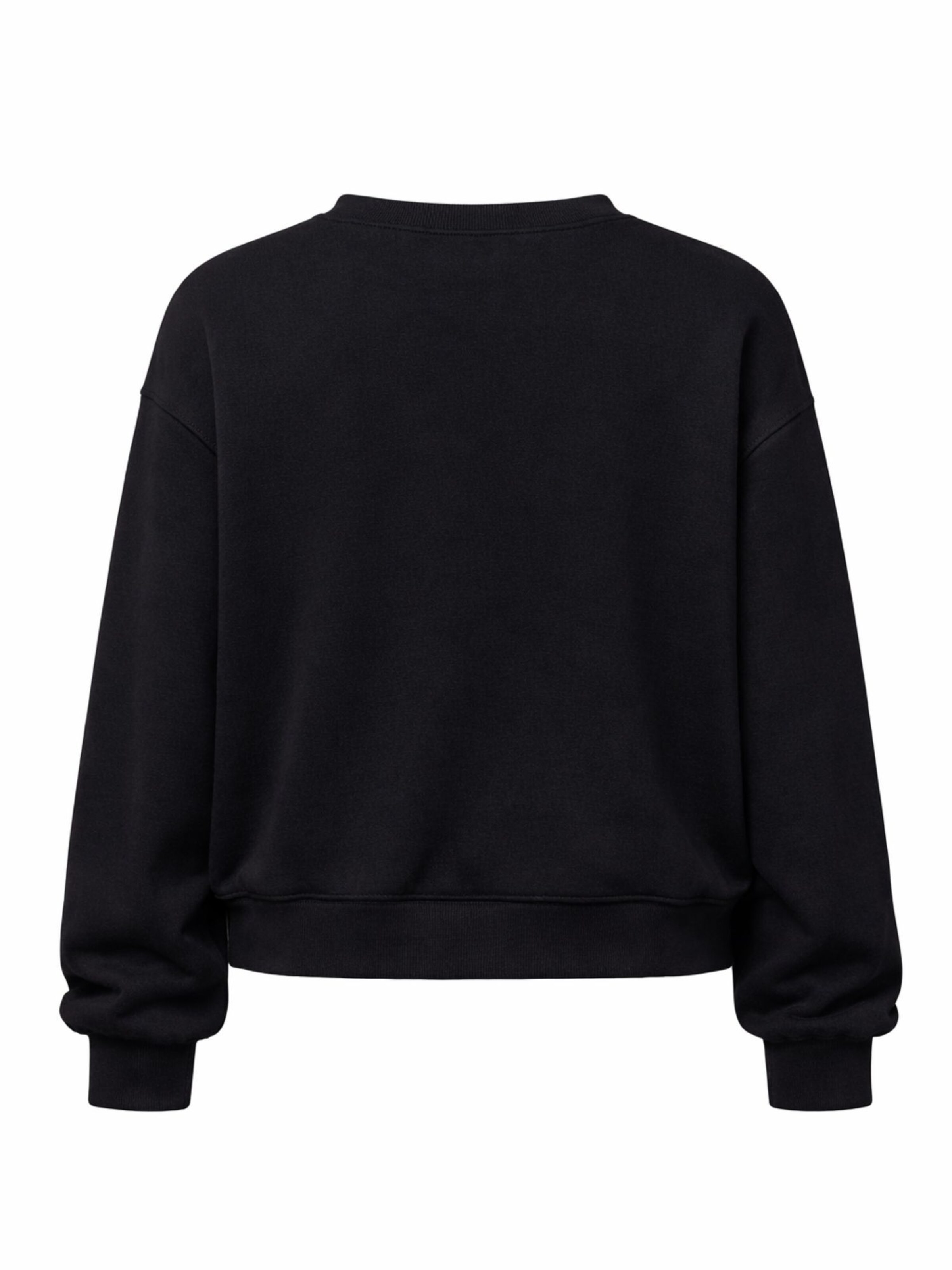 WHITE RVBBIT Sweatshirt 'Jane Austen' in Black