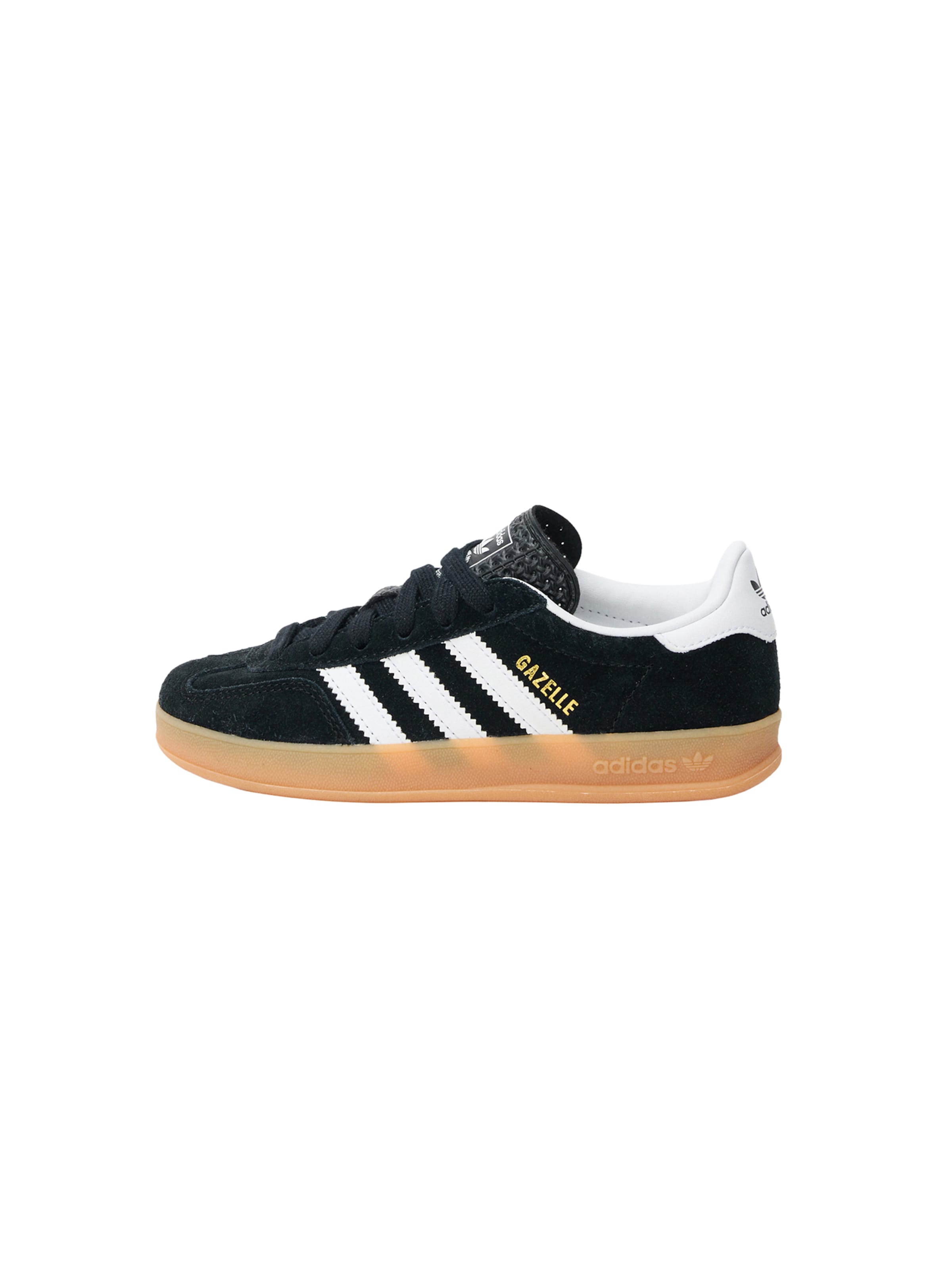juoda ADIDAS ORIGINALS Sportbačiai 'GAZELLE': priekis