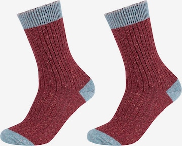 s.Oliver Socks 'Hygge' in Red: front