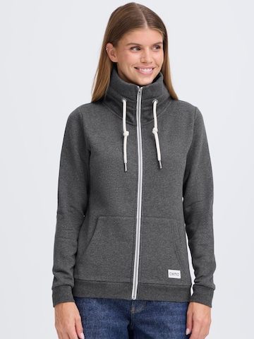 Oxmo Sweatjacke ' OXBITTA SWEAT ' in Grau