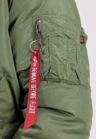 žalia ALPHA INDUSTRIES Demisezoninė striukė 'MA-1'